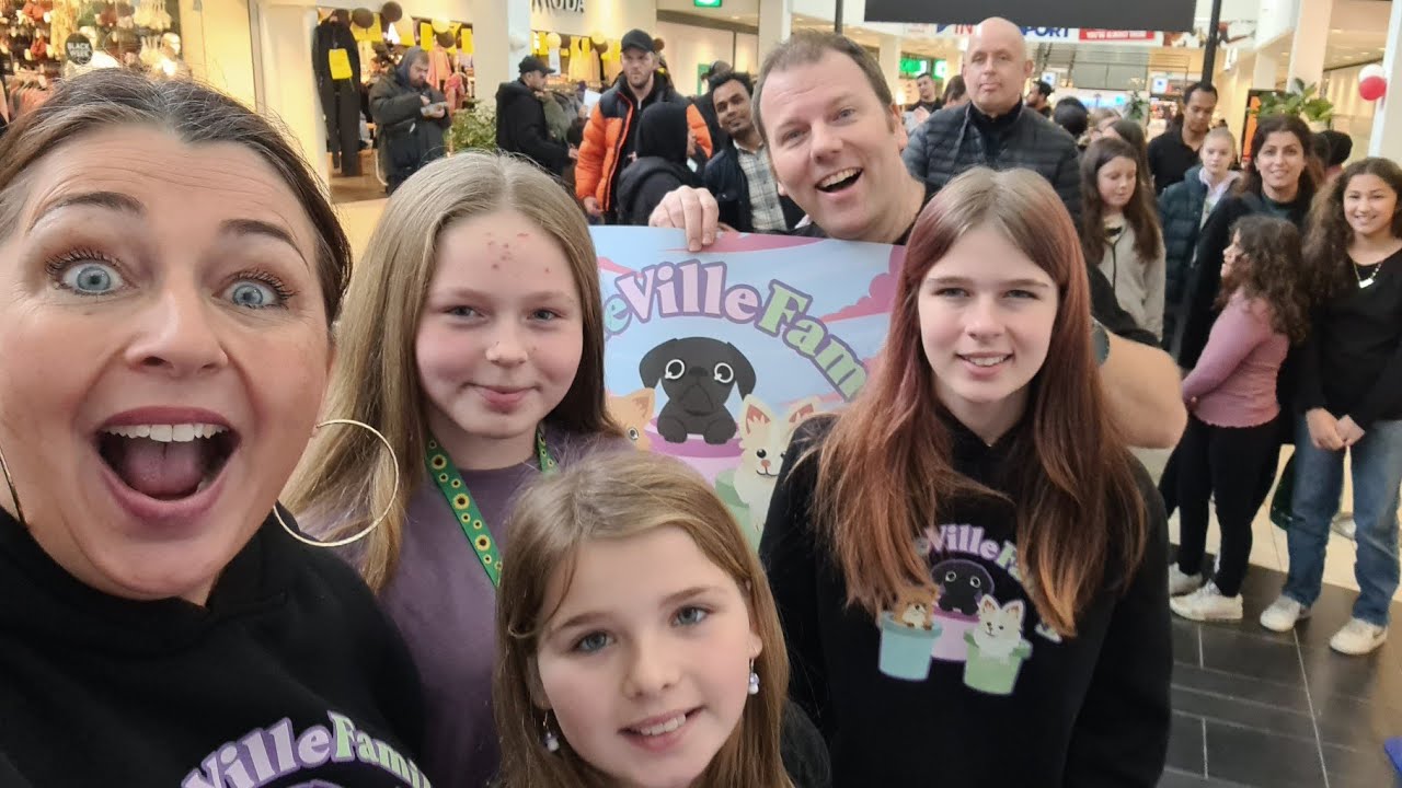 Reklame: Glostrup Shoppingcenter & FirstGrade.dk🤩MEET-UP MED FANS🤩