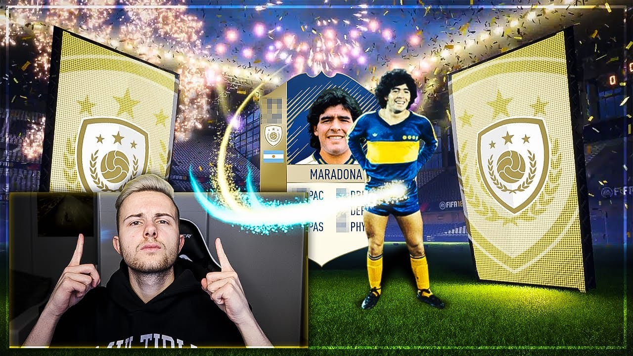 FIFA 18: Die Geschichte des Diego Armando Maradona | ICON MARADONA im PACK 🔥🔥