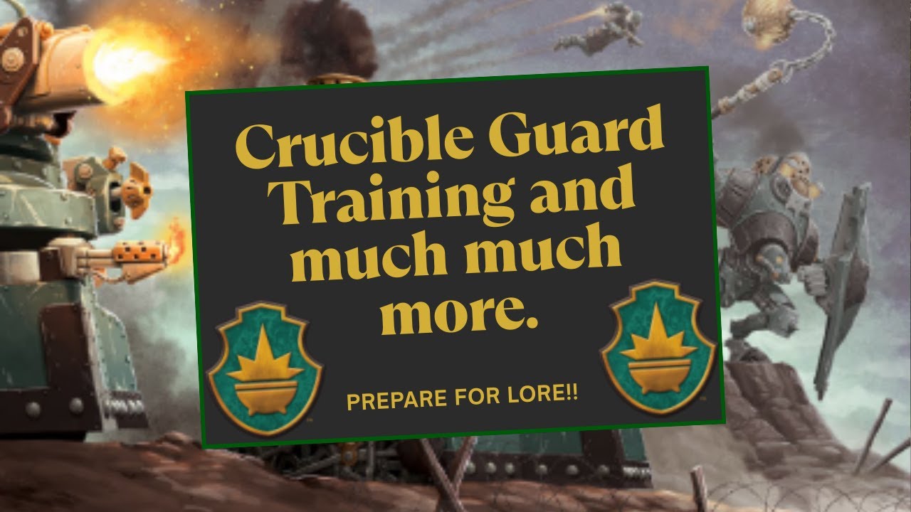 Training of the Guard and Much Much More. - Crucible Guard | Warmachine Lore