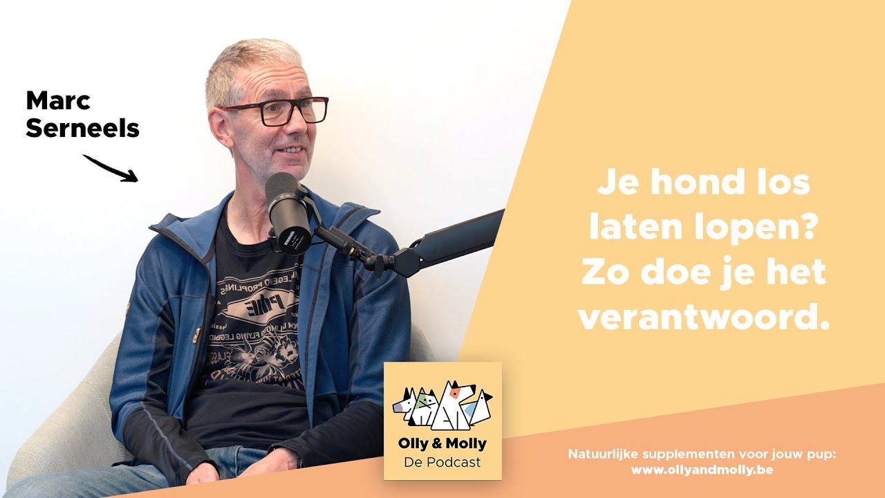 Je hond los laten lopen? Zo doe je het verantwoord | Marc Serneel in de Olly & Molly - De podcast