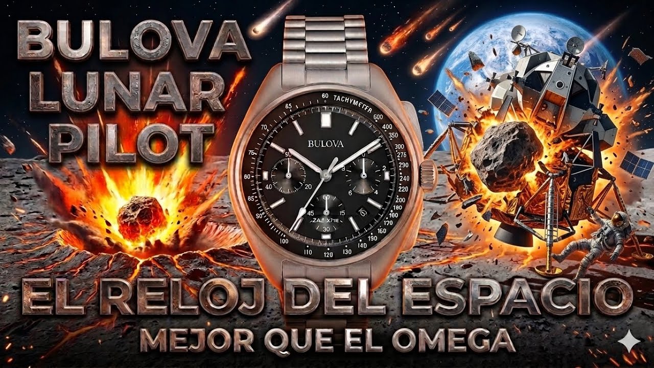 Bulova Lunar Pilot: Reseña y Periplo LUNAR.