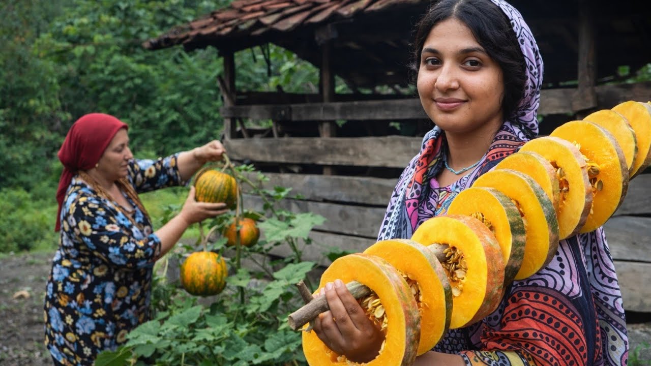 Amazing Pumpkin Like This?! | Traditional Village Style