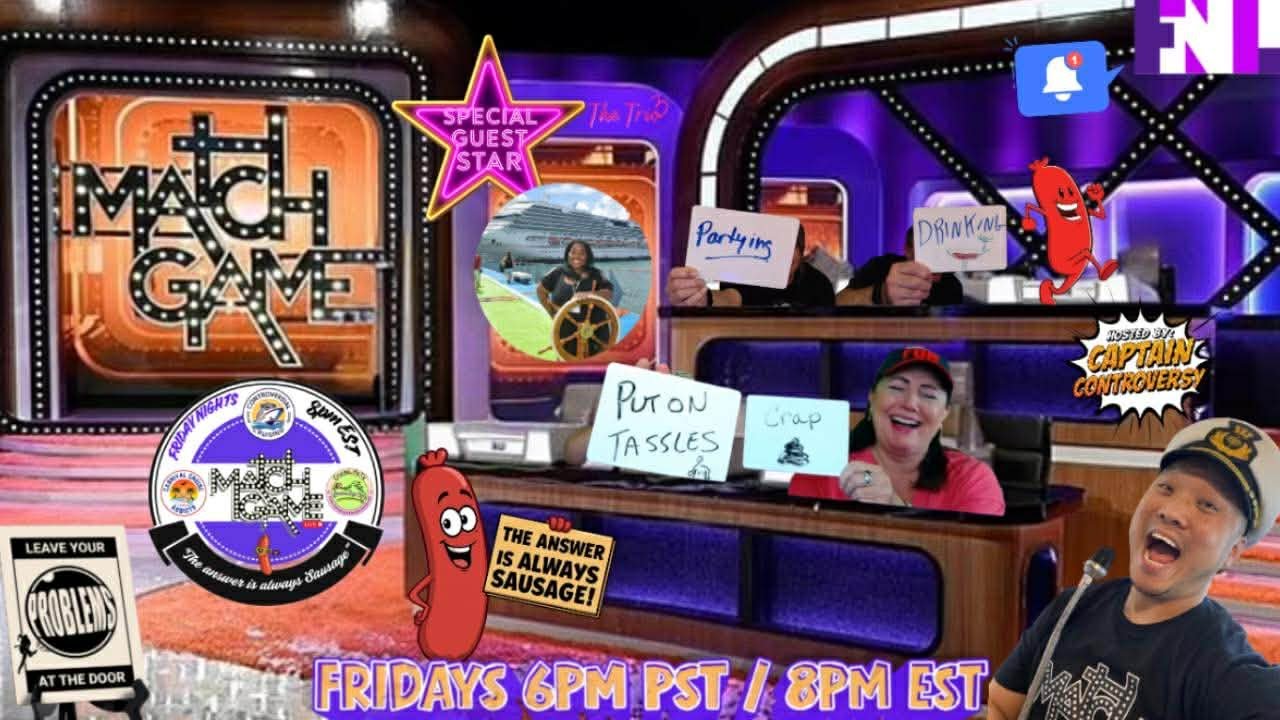 Match Game Live  - Special Guest: Life with V @cruiselady2012