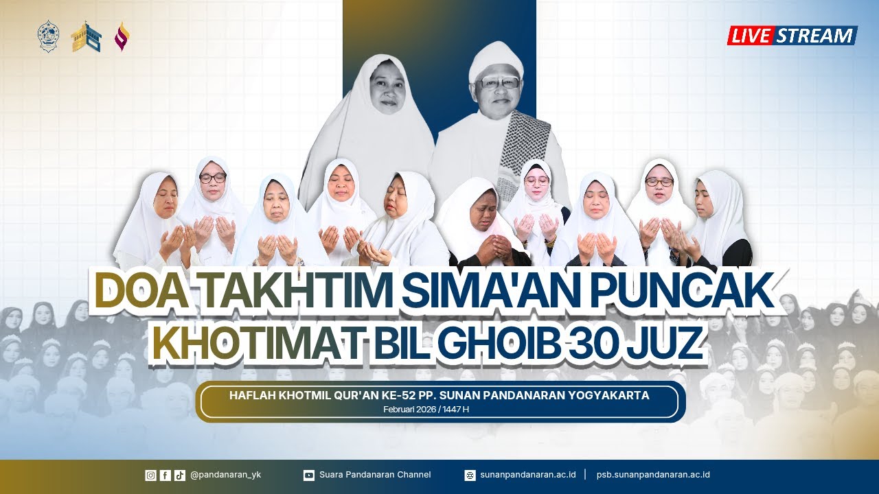 DOA TAKHTIM SIMAAN PUNCAK KHOTIMAT BIL GHOIB 30 JUZ