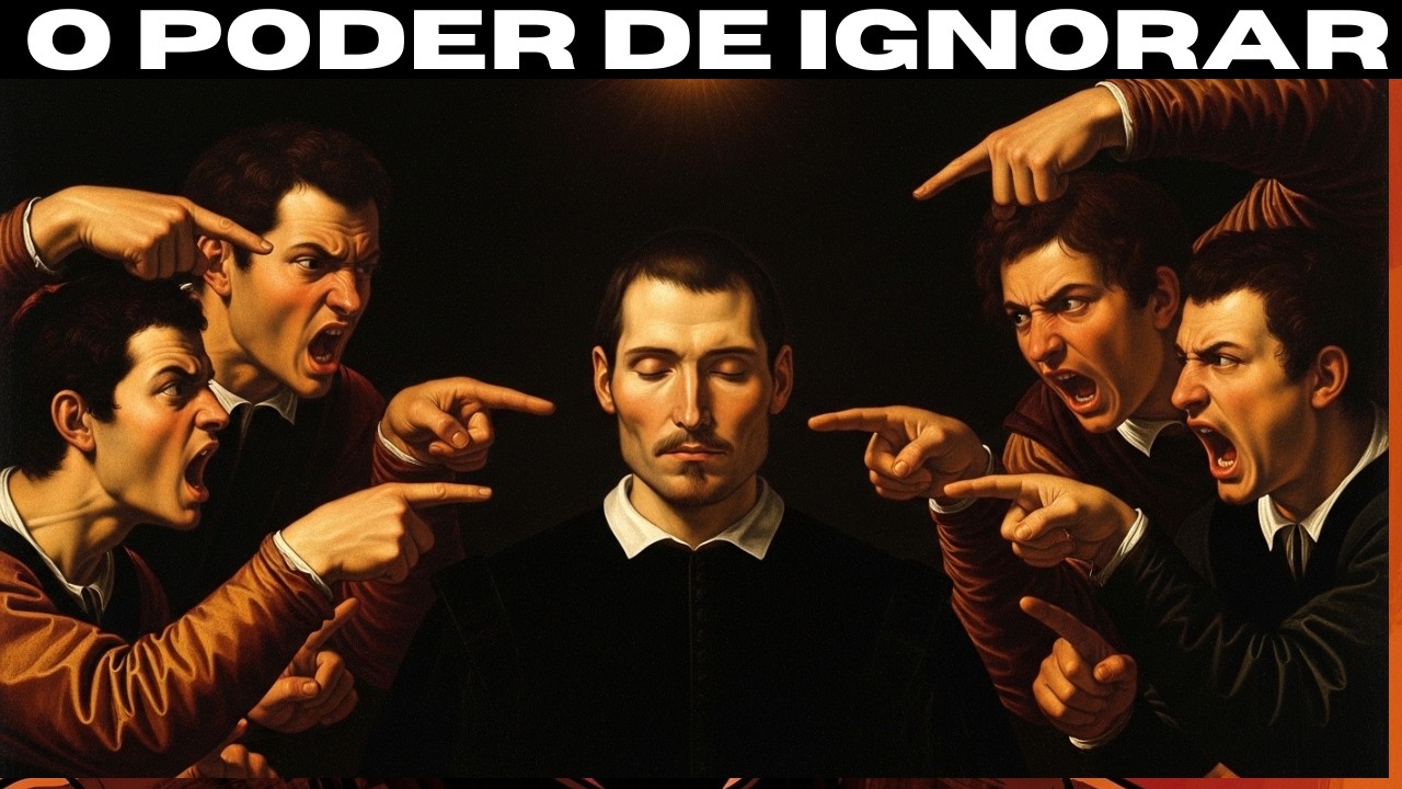 A Arte de Ignorar Pessoas! O Poder Mais Impiedoso | Os Truques de Psicologia Sombria de Maquiavel