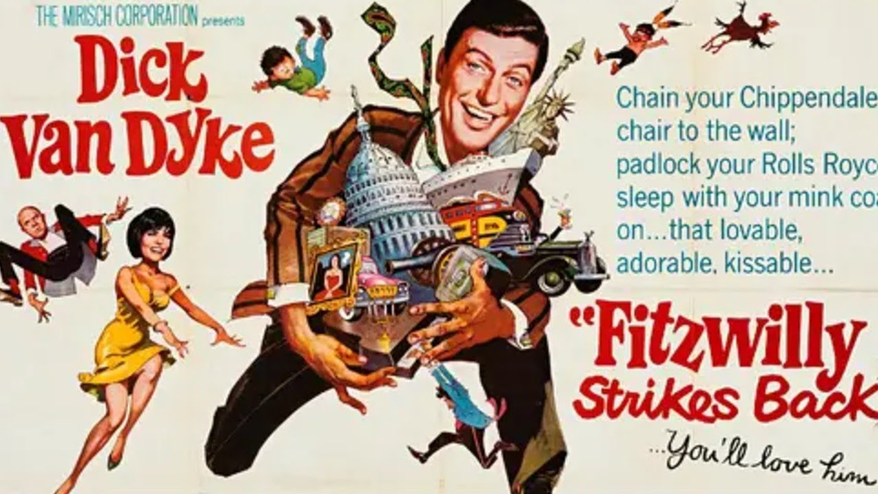 Fitzwilly 1967 Film | Dick Van Dyke, Barbara Feldon, John McGiver, Edith Evans | Movie Review