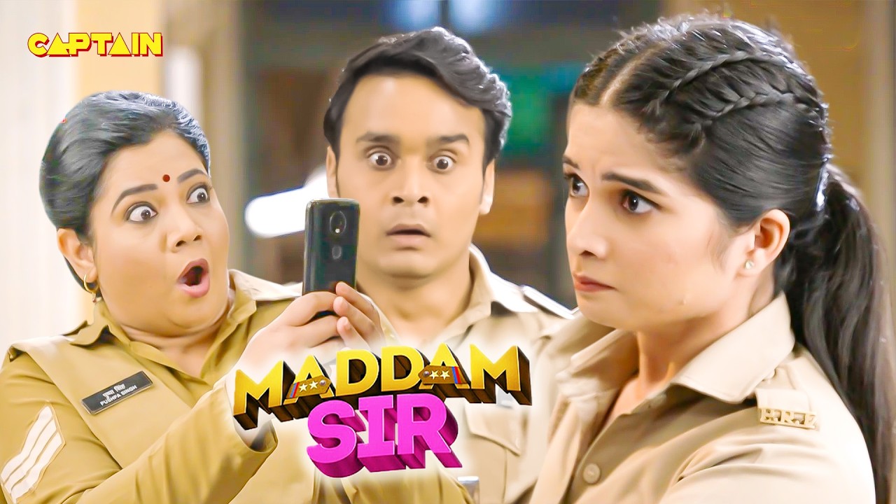 टूटे हाथ से सतोष ने बदनाम की पिटाई, पुष्पा जी ने बनाया फ़ोन में वीडियो | Maddam Sir | Full Episode |