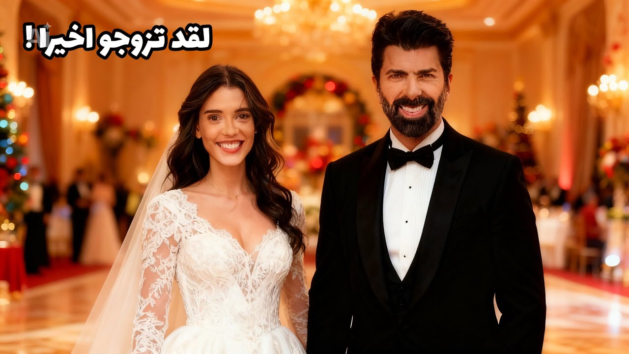 كان حفل زفاف جينك تورون ومحاسن مرابط في اليونان حدثا صادما وتصدر عناوين الاخبار ! تفاصيل الحفل 🎉