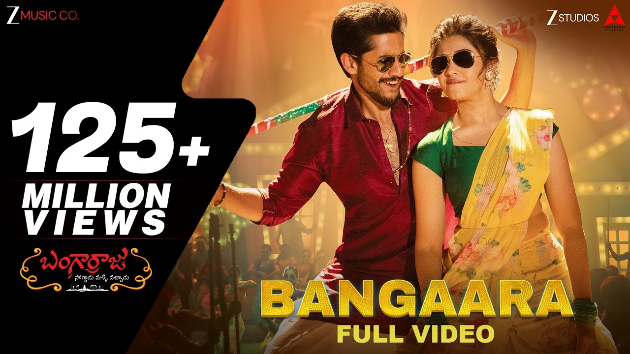 Bangaara - Full Video | Bangarraju | Akkineni Naga Chaitanya | Krithi Shetty | Anup Rubens
