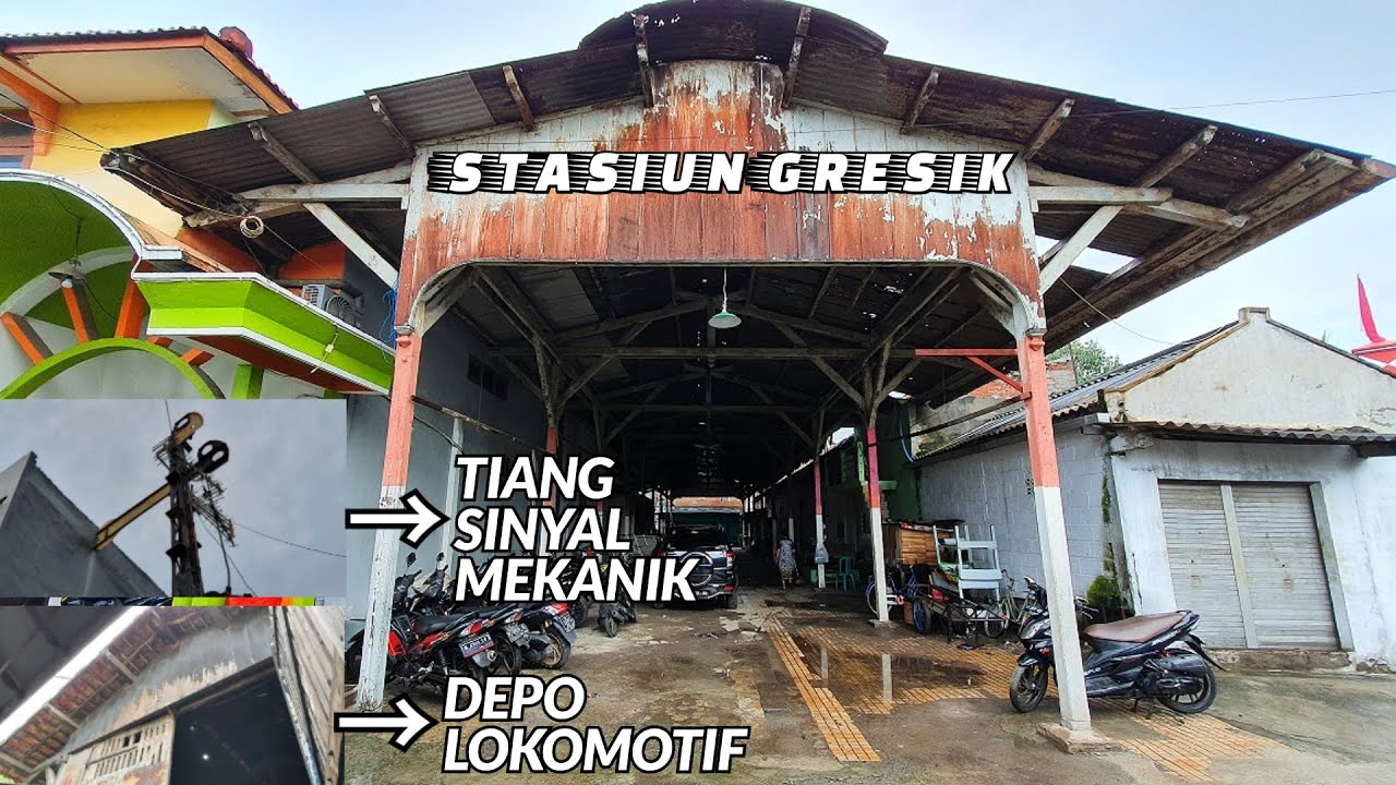 STASIUN GRESIK | BANGUNAN FULL KAYU JATI ASLI PENINGGALAN NIS (PART 2)