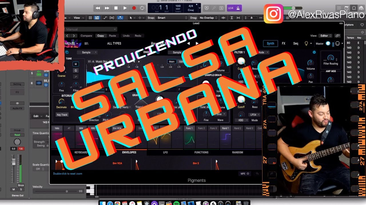 Produciendo Salsa Urbana! Beat de salsa urbana.
