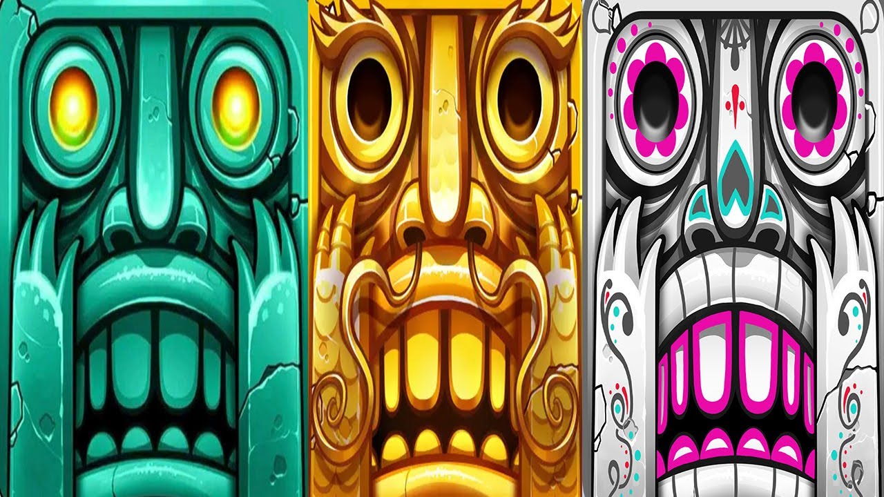 Temple Run 2 Reverse Gameplay - HAUNTED HARVEST VS SPIRITS COVE