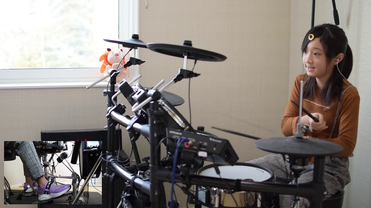 X JAPAN/Rusty Nail 叩いてみた 10歳小学4年生/Cover by yua, 10years old