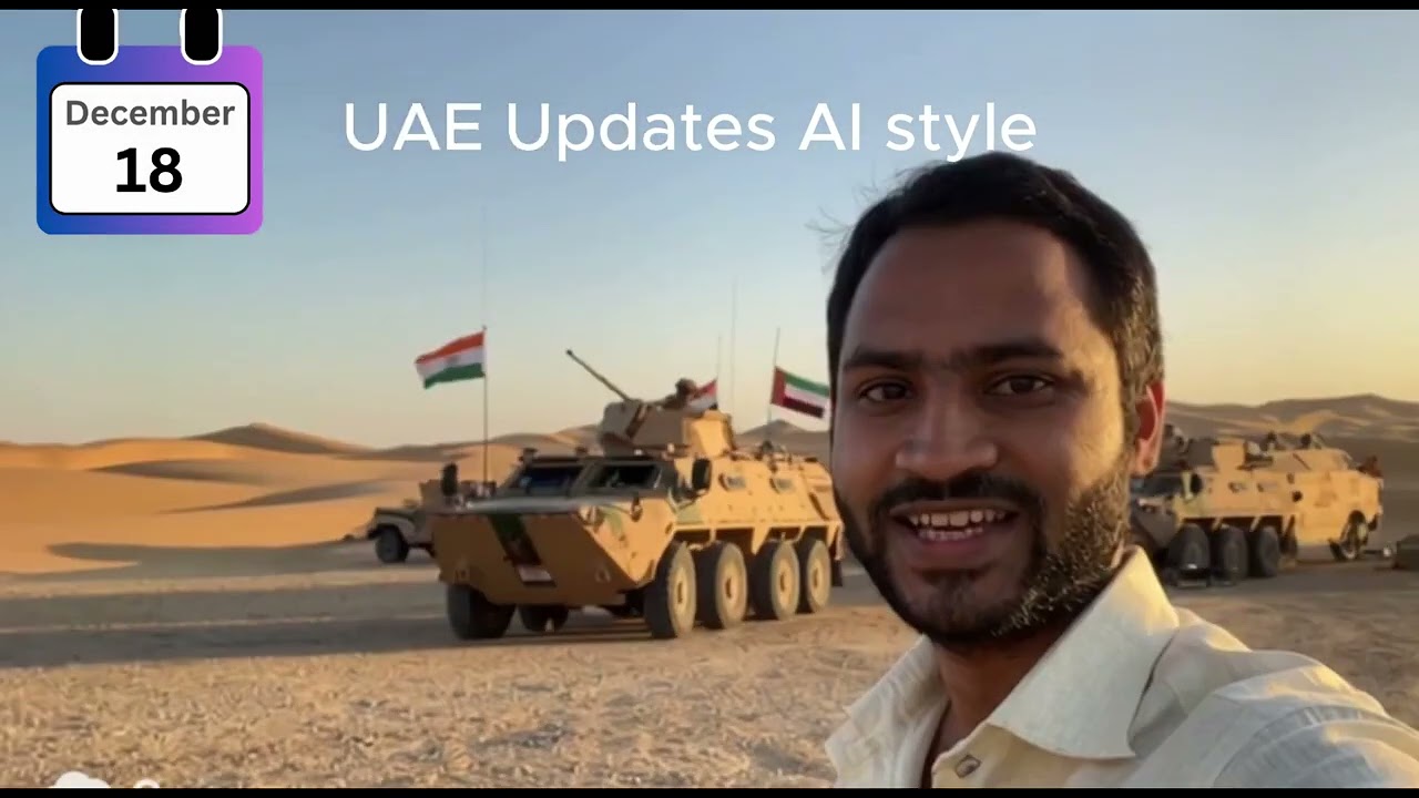 18 Dec 2025 UAE udpates Dhool, Barish Alert aur Petrol Mehenga! Blue Collar Bhaiyon Ke Liye Update