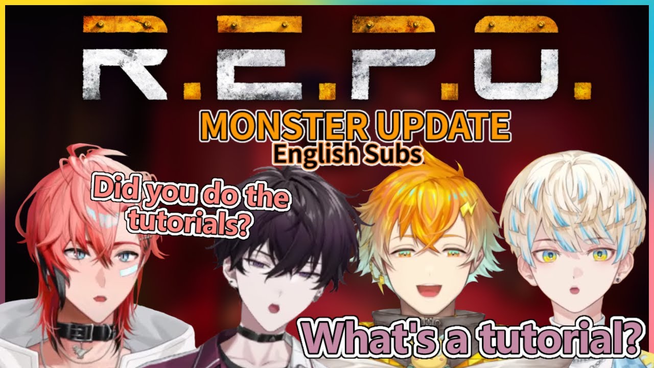 【Eng Sub】ORIENS Halloween REPO Collab Highlights【Saiki Ittetsu/ Akagi Wen/ Hibachi Mana/ Usami Rito】