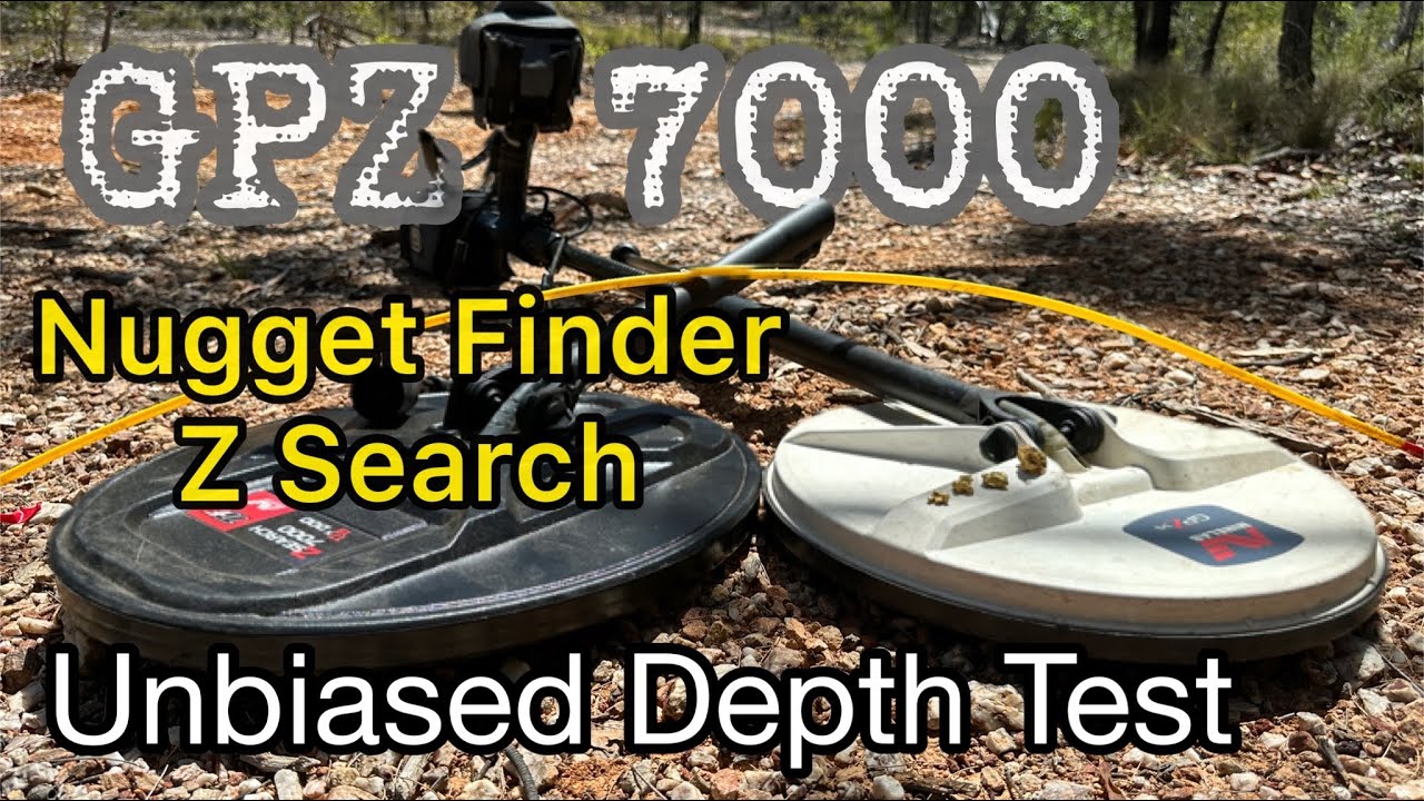 Новый тест Nugget Finder Z Search 17. Minelab GPZ 7000 gpz 14 против Nugget Finder Z Search 17 x 13.