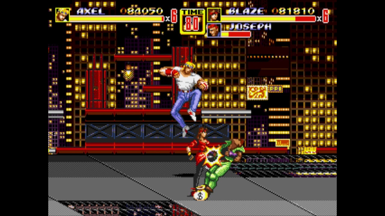 [Street of Rage 2] 2 Players ALL