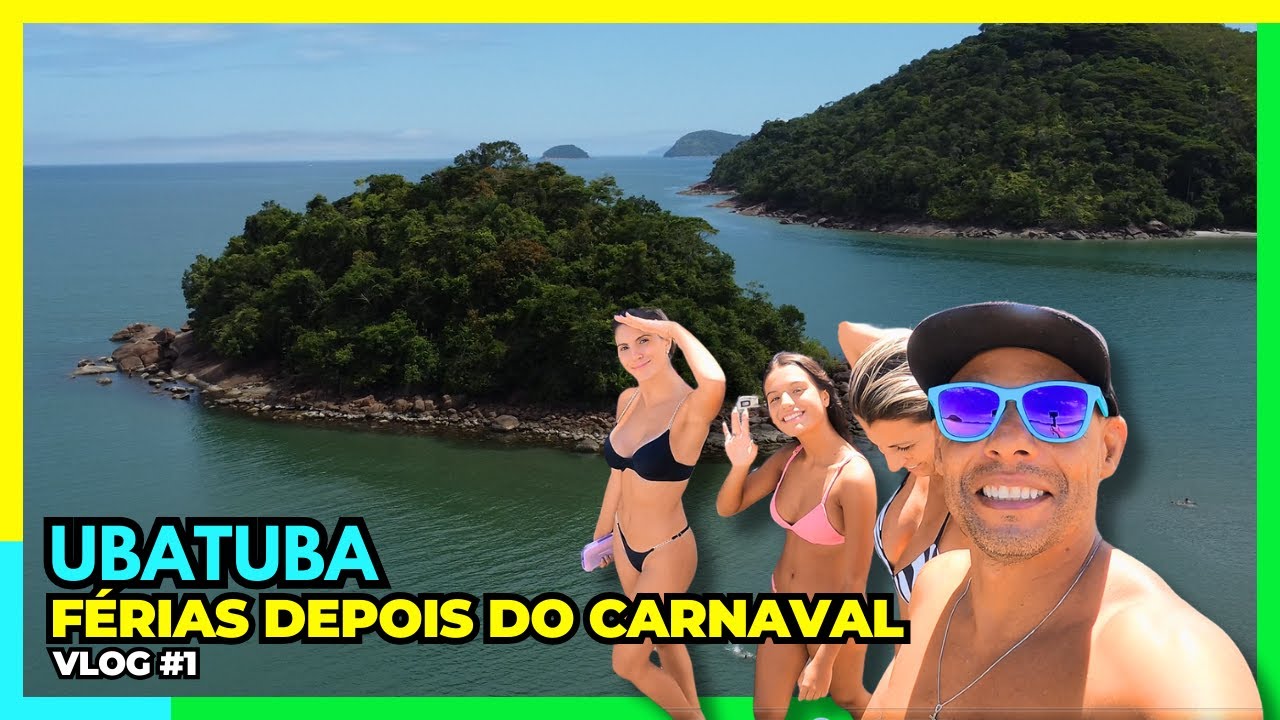 Ubatuba | Férias depois do carnaval | Ubatumirim uma das melhores praias | VLOG #1