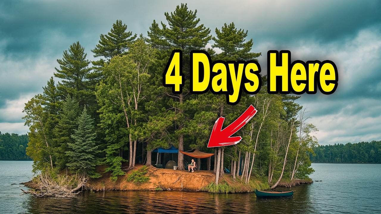 Island Camping 4 days in Northern Wisconsin