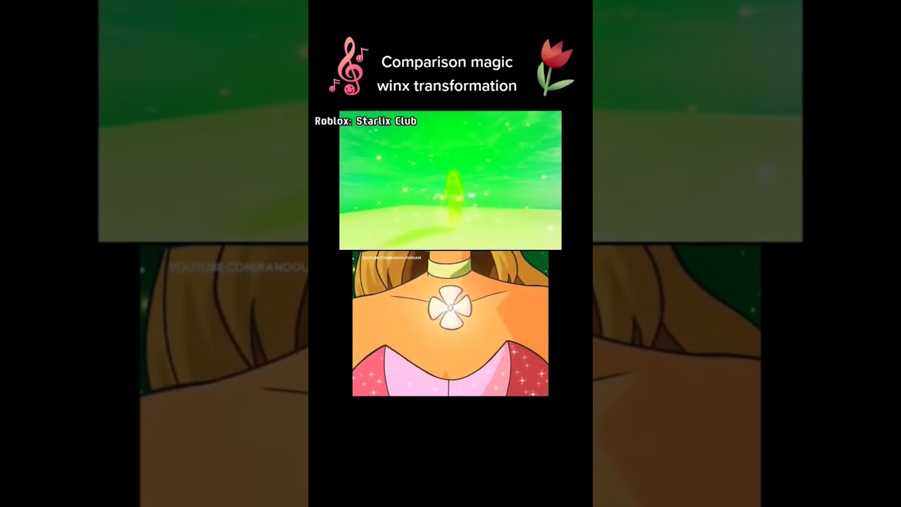 Winx Club transformations(Rai vs Starlix Club part 3)