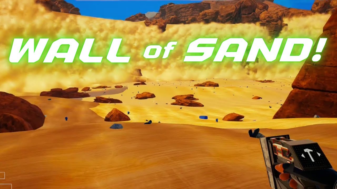 It's a WALL of SAND that looks like Niagara Falls! | The Planet Crafter - Episode 7