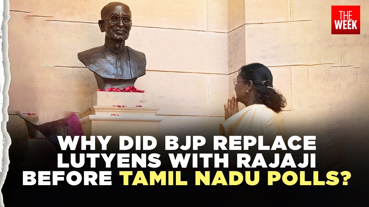 BJP replaces Edwin Lutyens' bust with C. Rajagopalachari ahead of Tamil Nadu elections | EXPLAINED