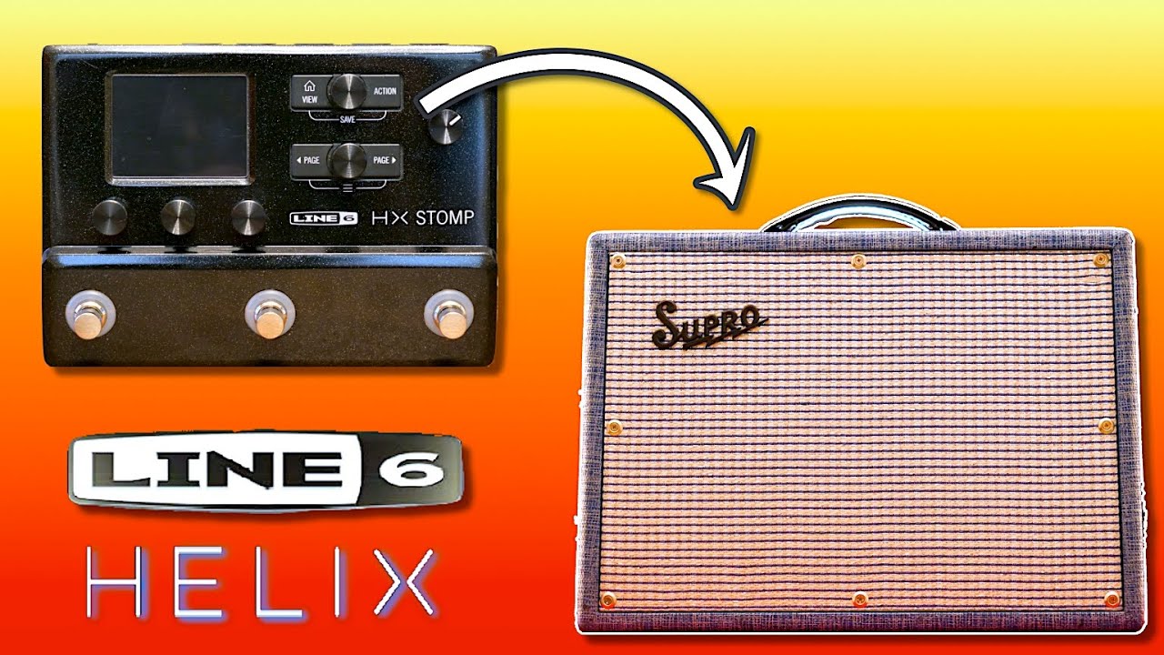 The Supro Amp Model is Underrated // Line 6 Helix & HX Stomp