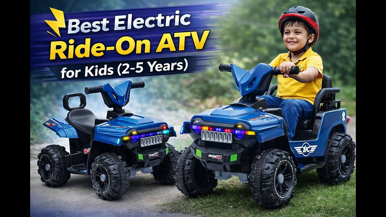 Best Electric Ride-On ATV for Kids (2–5 Years) ⚡ | StyleZone Falcon EV
