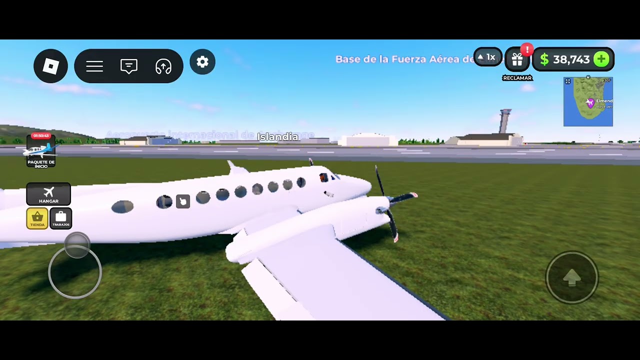 Un día volando por los Aires en roblox 