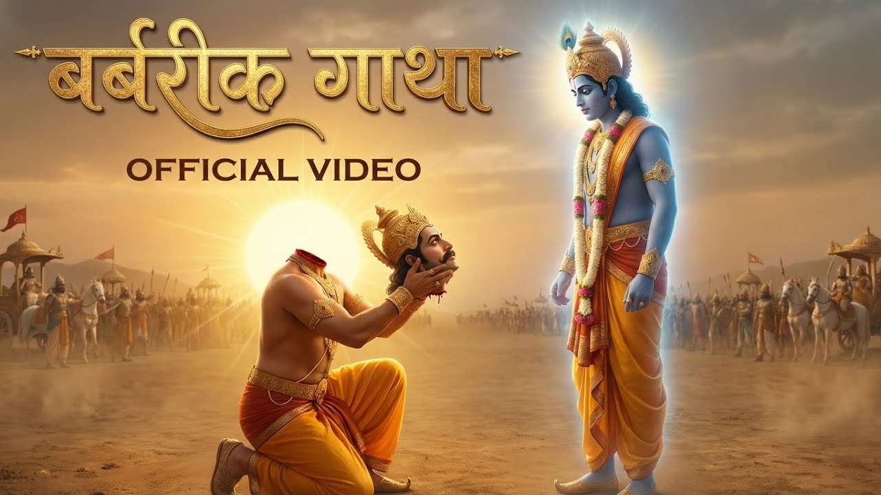 बर्बरीक गाथा । महाभारत में भगवान श्री कृष्ण ने क्यों शीश दान में ले लिए । तीन बानो की शक्ति