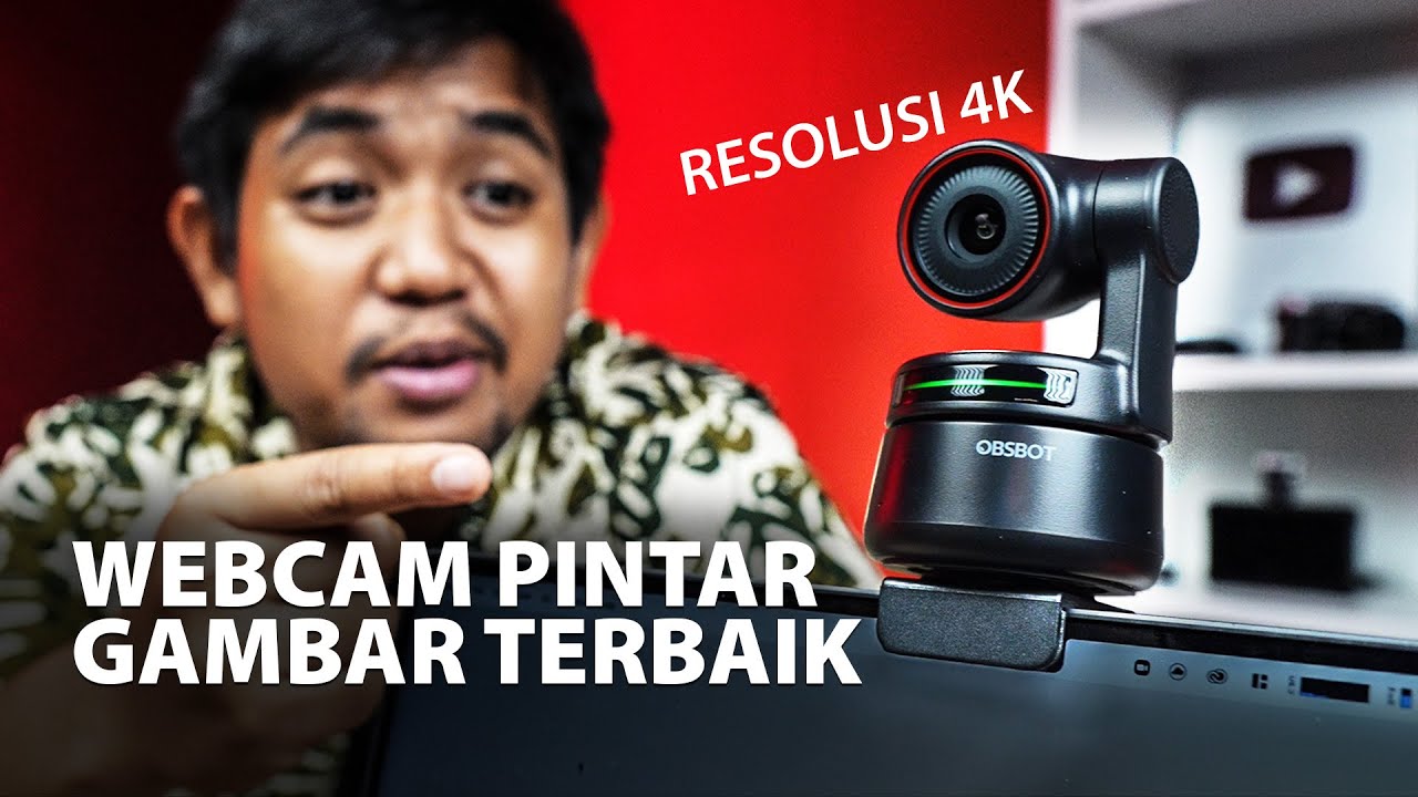 WEBCAM PALING JERNIH + BISA NGIKUTIN | OBSBOT Tiny 4K