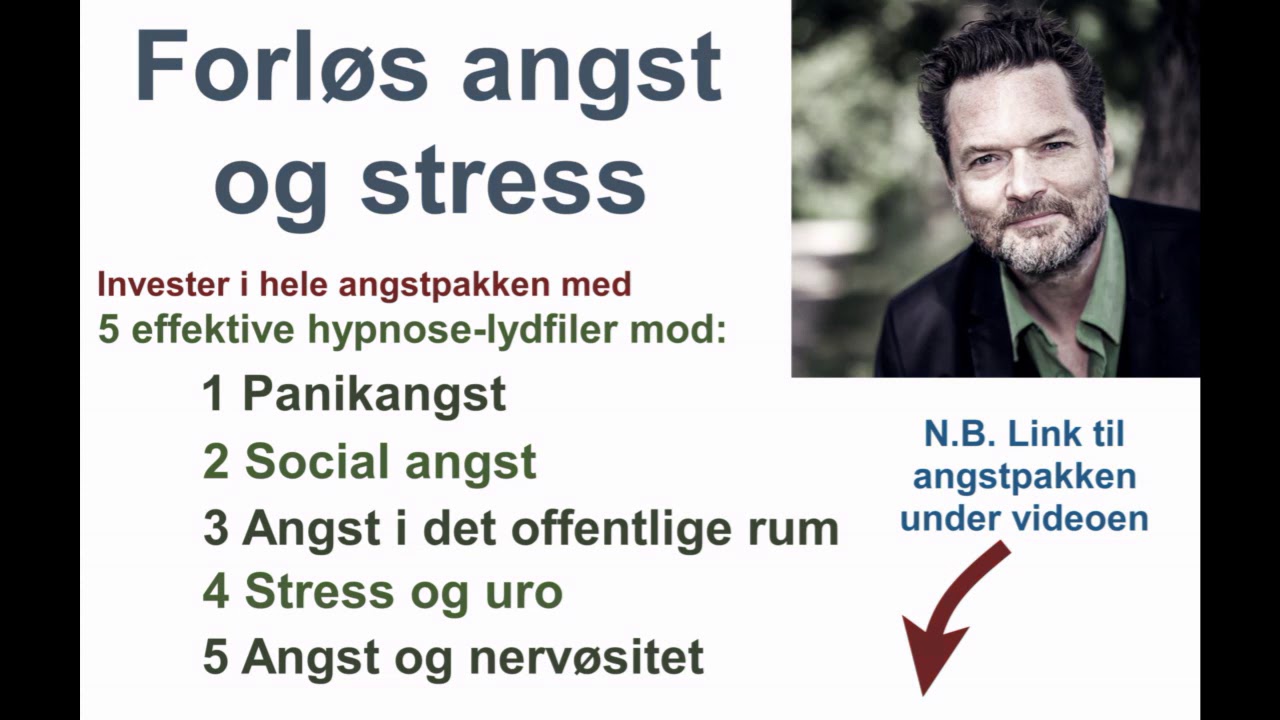 Hypnose mod angst, stress og nervøsitet