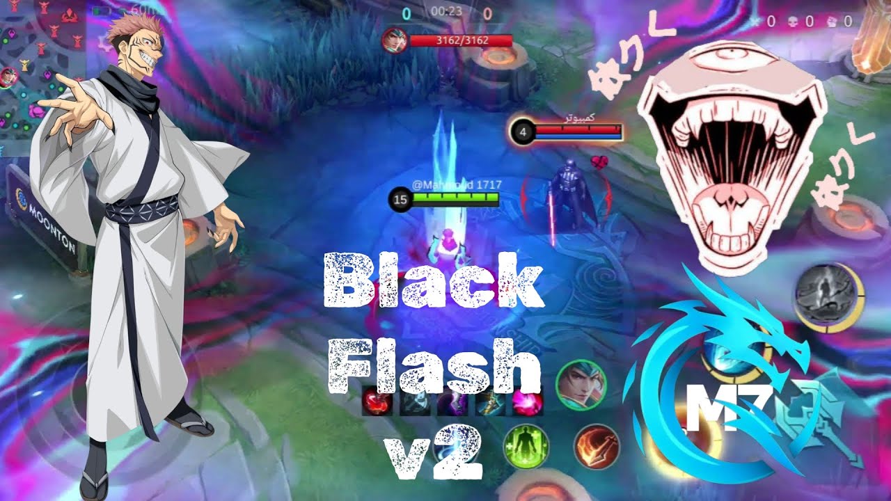 finally!!!🔥Script Yin Black Flash Blue v2 (biru)/M7 Script\
