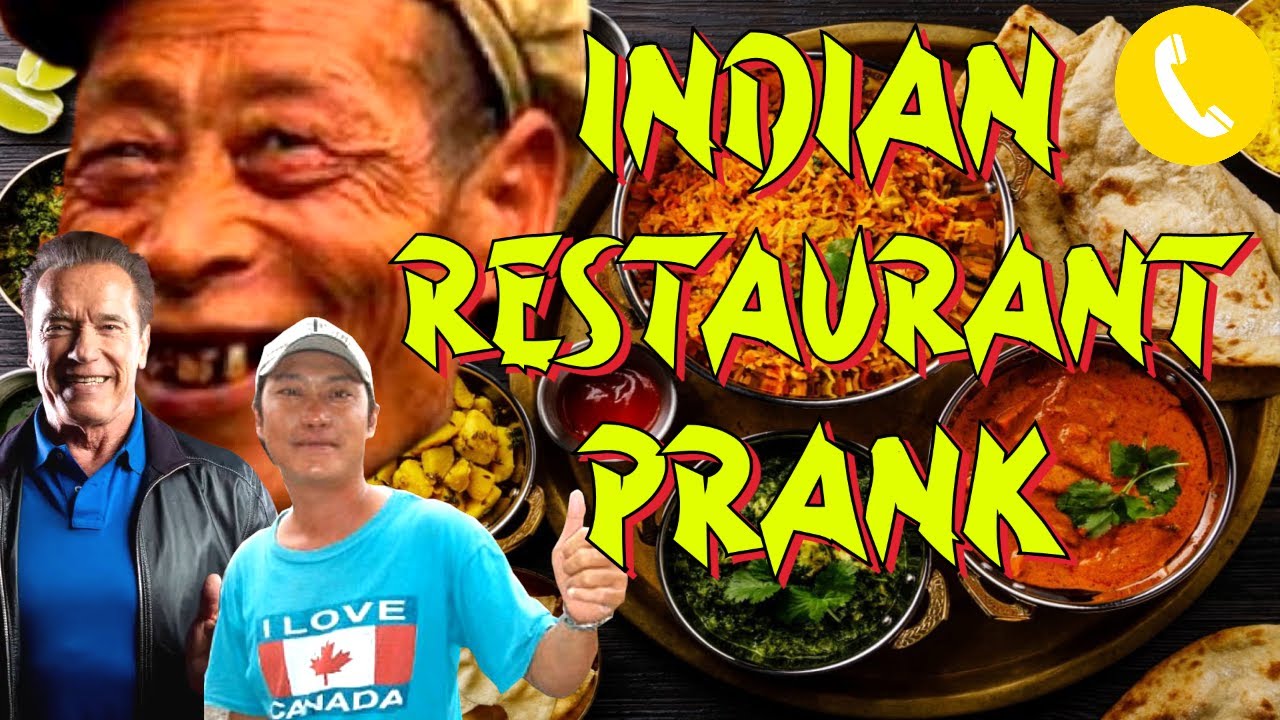 Vietman, Docthal and Arnold Call an Indian Restaurant - Prank Call