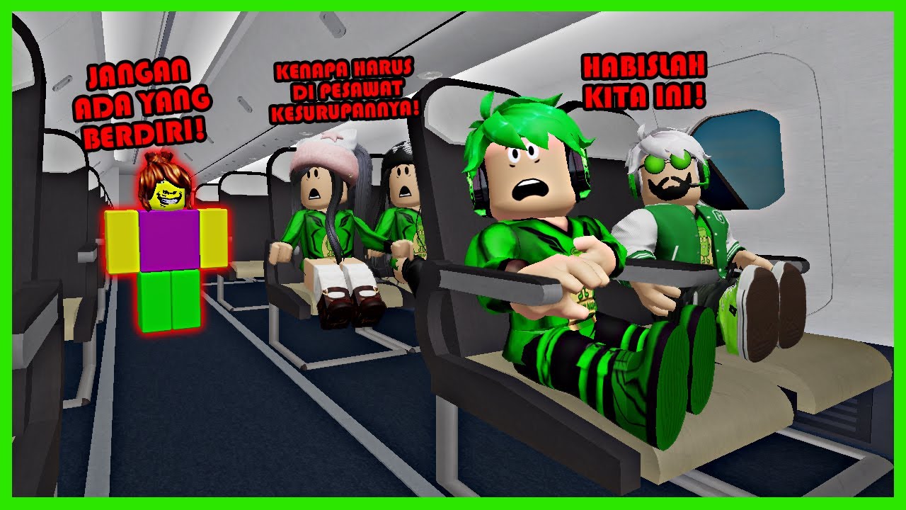 OH NO! Terjebak Di Dalam Pesawat Misterius Yang Angker Bersama Ibu Psikopat Yang Kejam