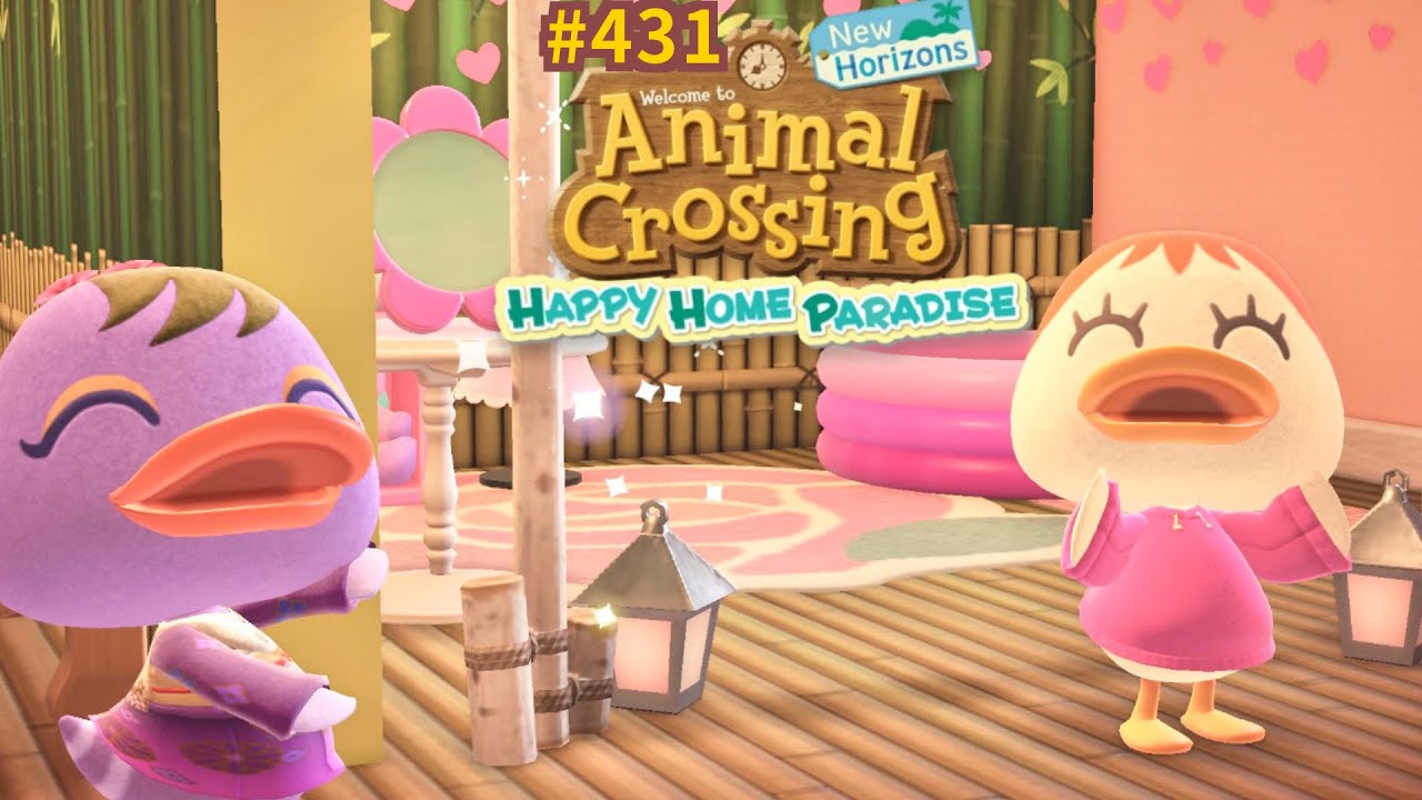1ère colocation ❤️ Happy Home Paradise Jour 20 DLC 🏝 Animal Crossing New Horizons 431 Let's play