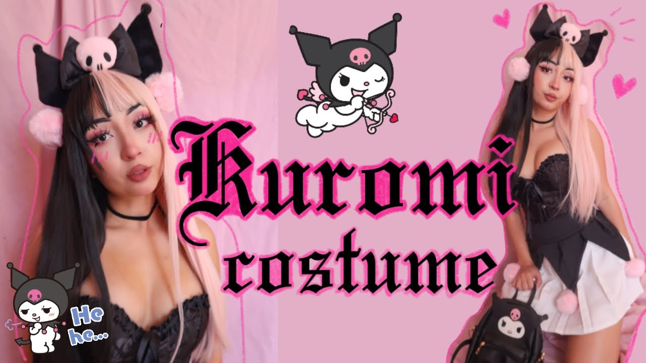 DIY Kuromi Costume Ideas and Makeup