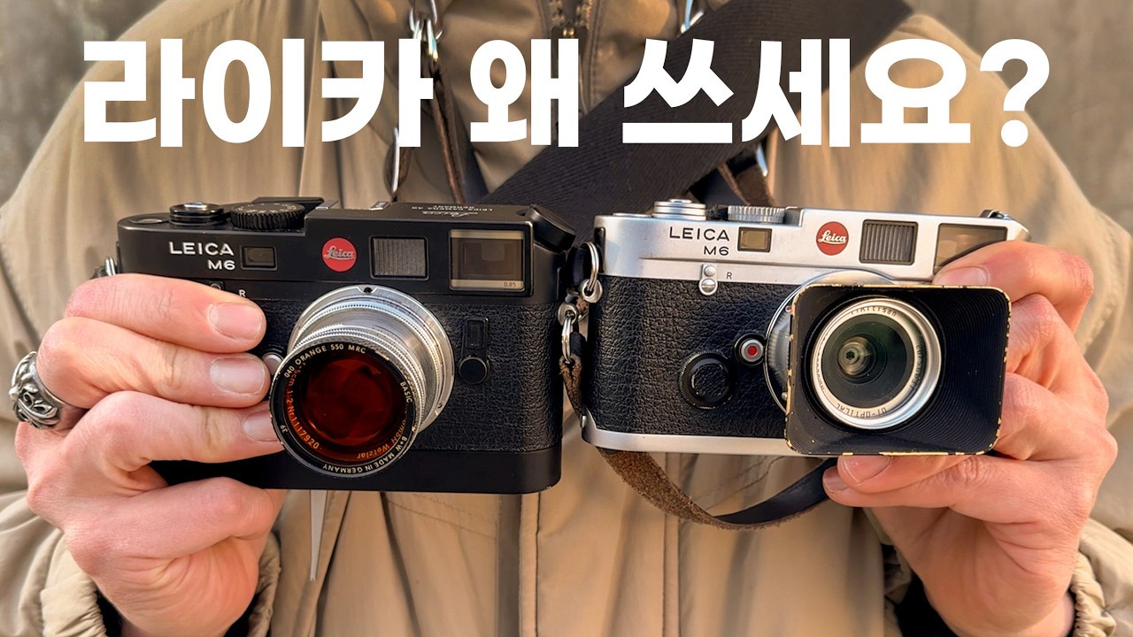 길거리에서 만난 6인의 라이카 유저들