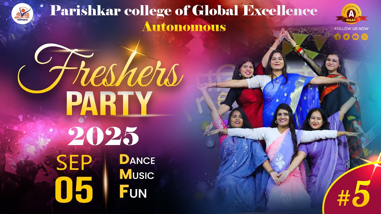Fresher Party 2025 #5 | #ParishkarFresherParty #FresherParty2025 #CollegeFresherParty #PartyTime