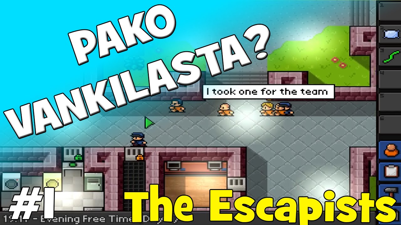The Escapists: PAKENE VANKILASTA -PELI!! #1