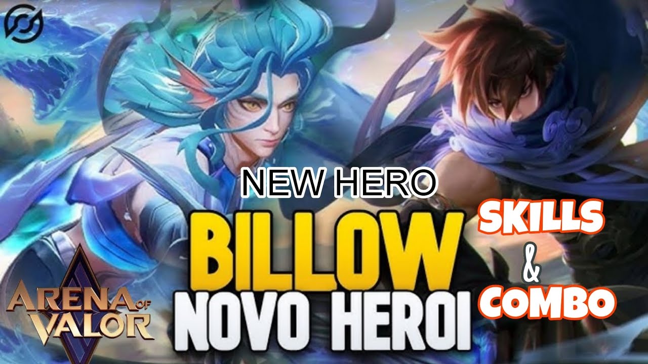 AOV Billow | 𝖭𝖤𝖶 𝖧𝖤𝖱𝖮 𝖠𝖱𝖤𝖭𝖠 𝖮𝖥 𝖵𝖠𝖫𝖮𝖱 | 𝖡𝗂𝗅𝗅𝗈𝗐 | 𝖲𝗄𝗂𝗅𝗅𝗌 𝖺𝗇𝖽 𝖢𝗈𝗆𝖻𝗈 #arenaofvalor #aov #rov