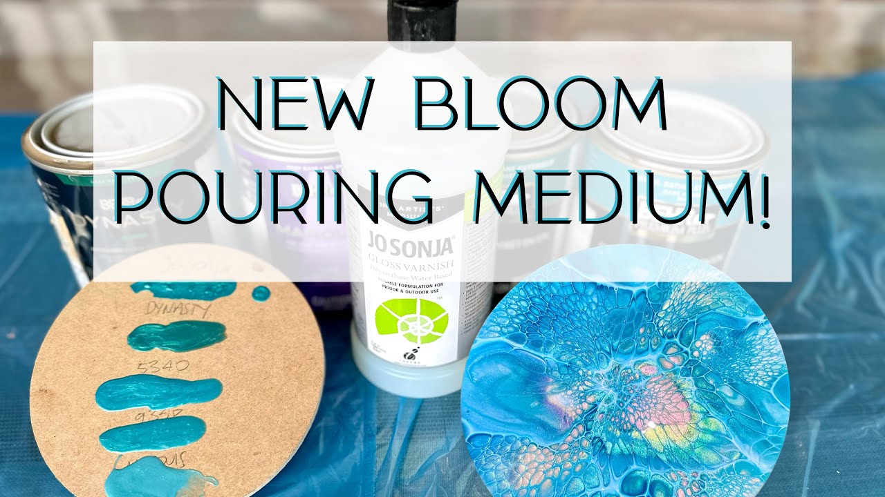 #414 New Bloom Pouring Medium! Replacing Behr 8300! #art #fluidart