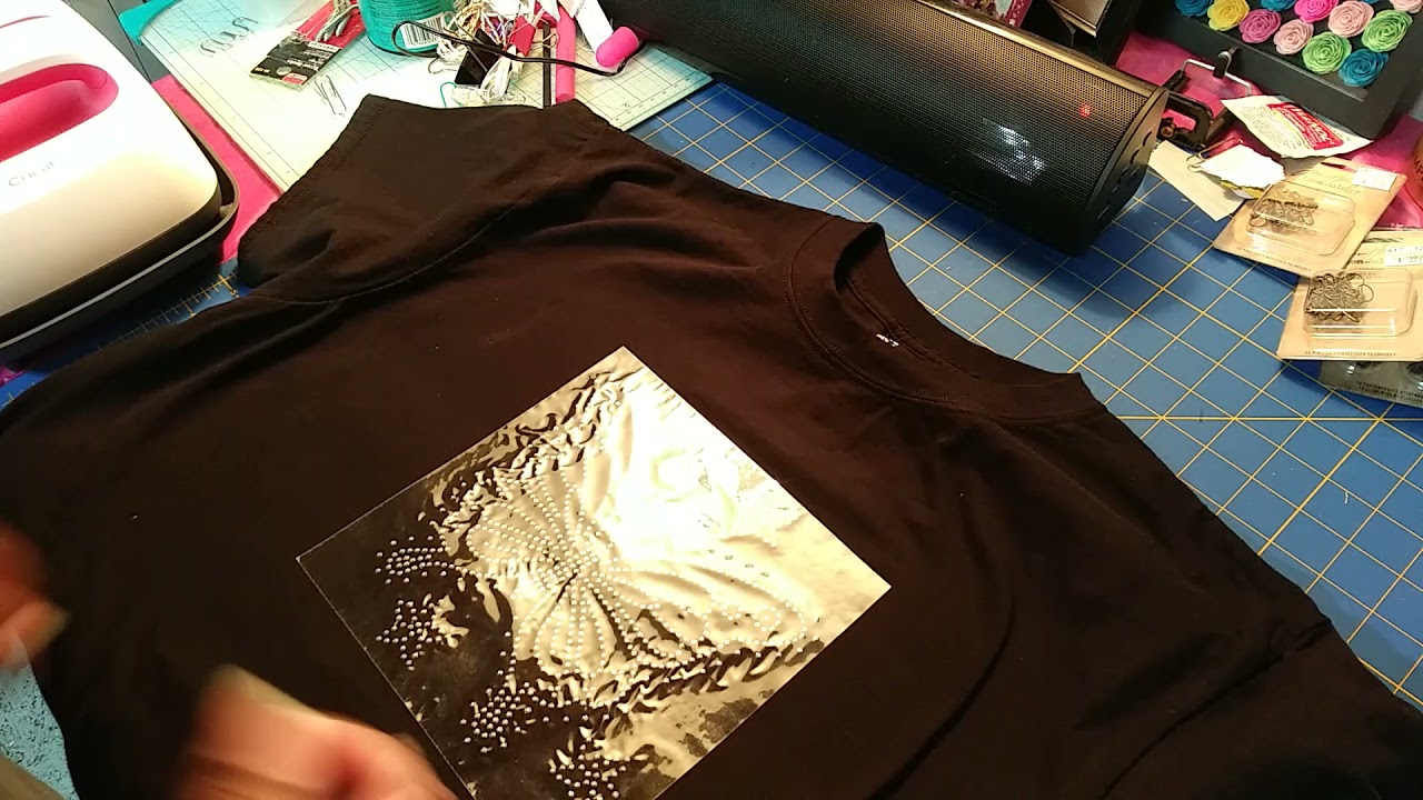 Dollar Tree Crafters Square Iron On | Quick Demo May 2021