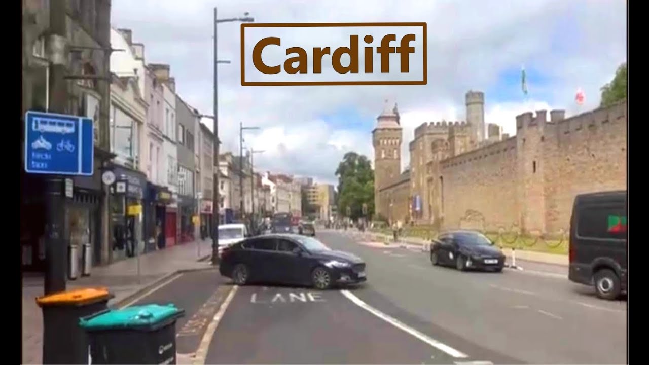 Cardiff City - Wales UK. City Tour.