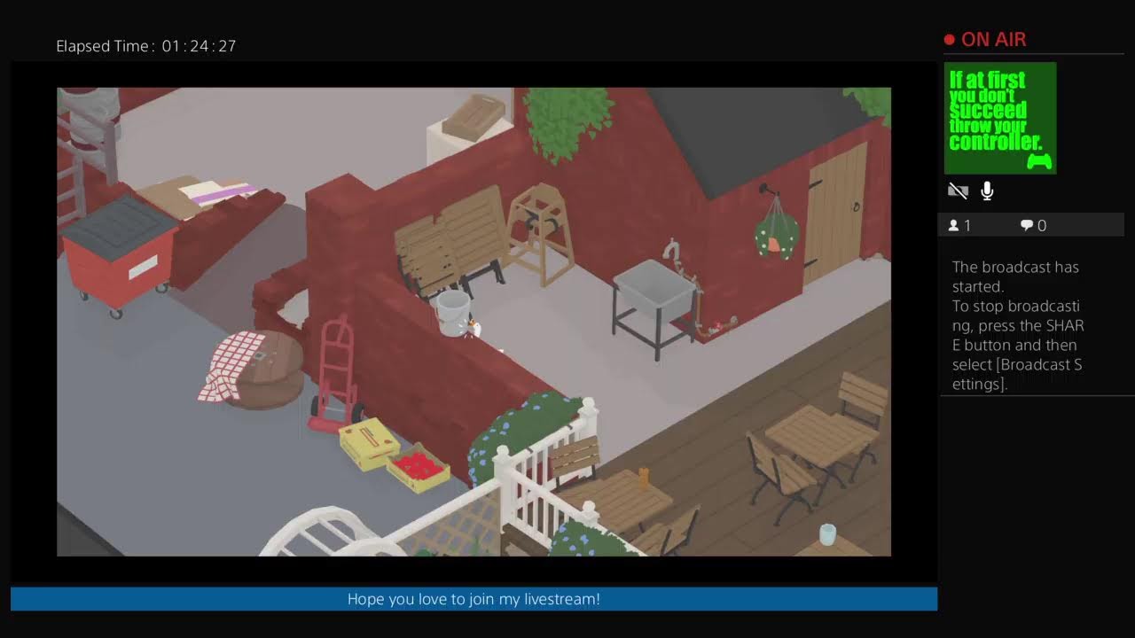 Untitled goose game gameplay