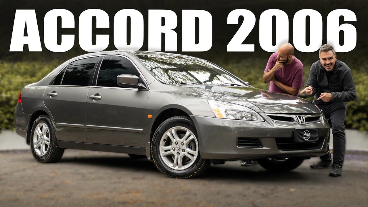 Honda ACCORD LX 2006, sedan de luxo usado por 40 mil reais!