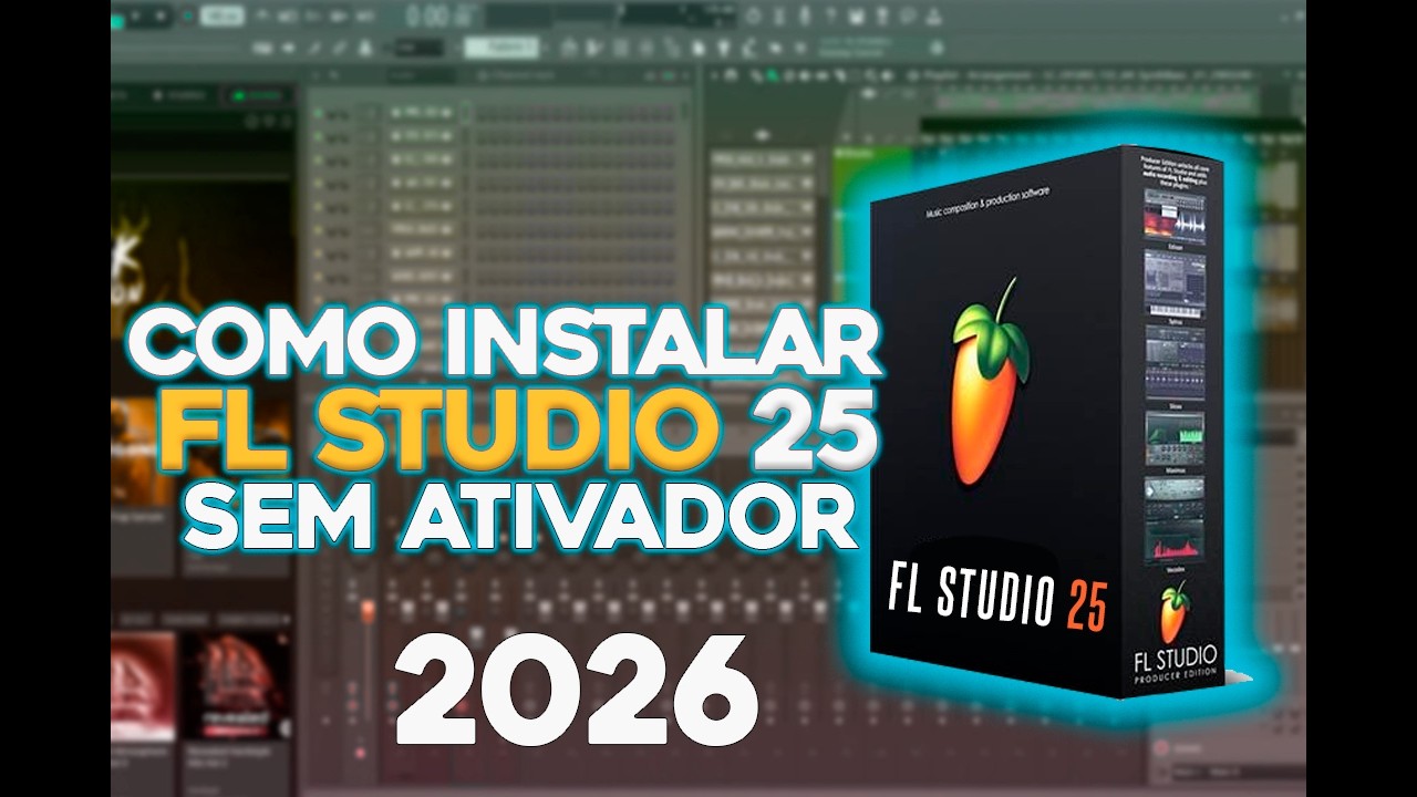 como Instalar o Fl STUDIO 25 - não precisa ativar Link na descrição