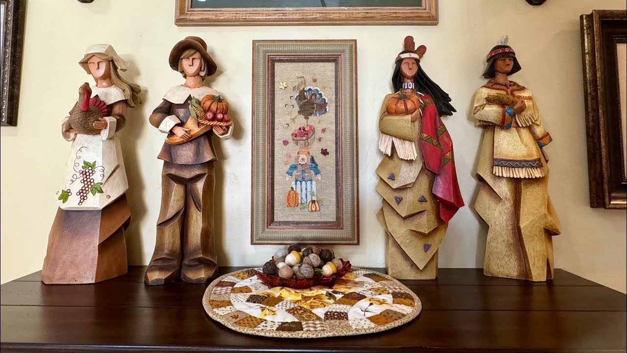 Fall Stitching & Decor Home Tour