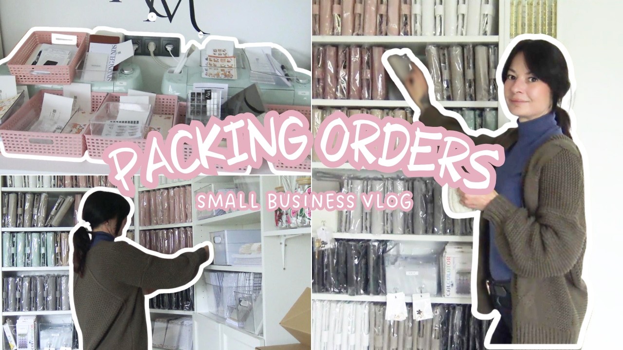 So führe ich meinen Onlineshop - Shop Alltag | Small Business Vlog – Alenas Momplans
