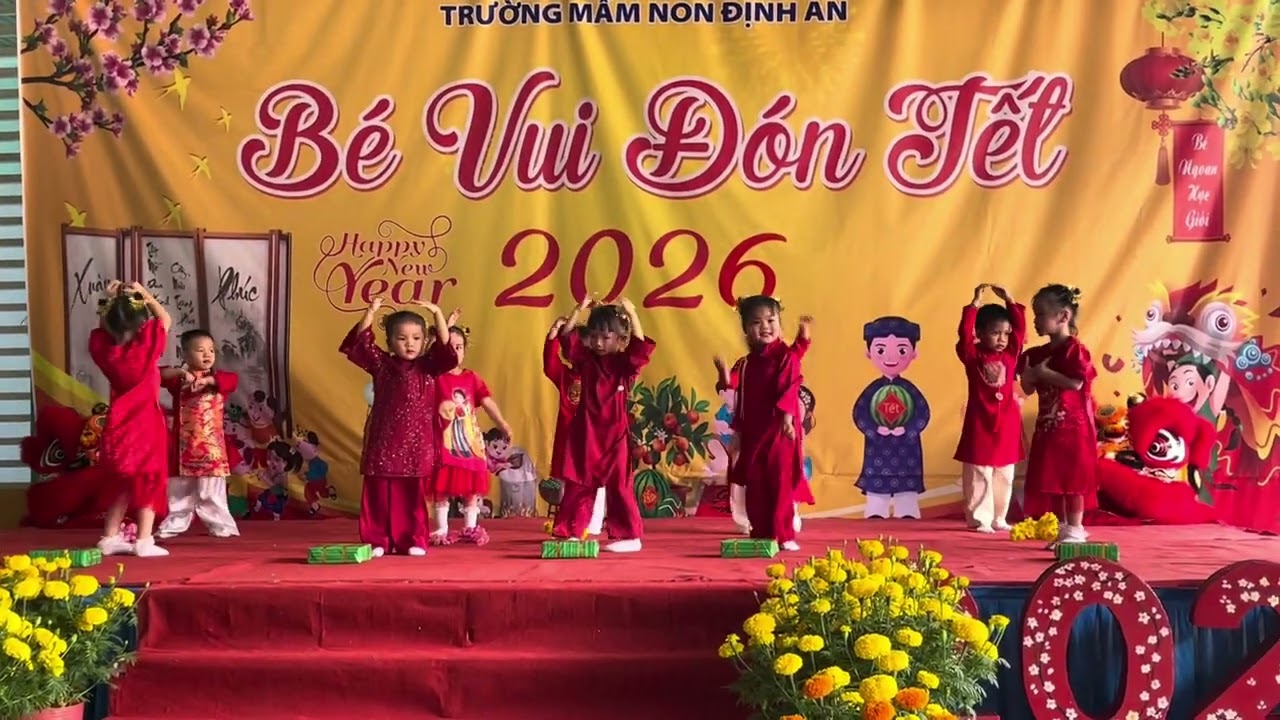 Bé Đón Tết Sang - Tiger, Cherry & Dâu Tây 4tuổi